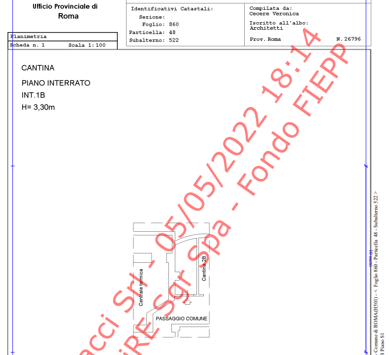 Plan cantina pubblicità